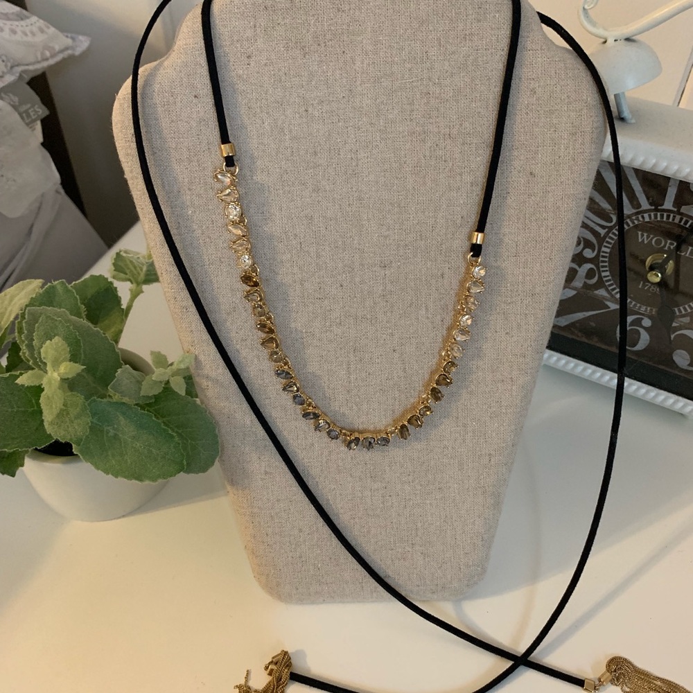 Wrap tie necklace Stella and Dot